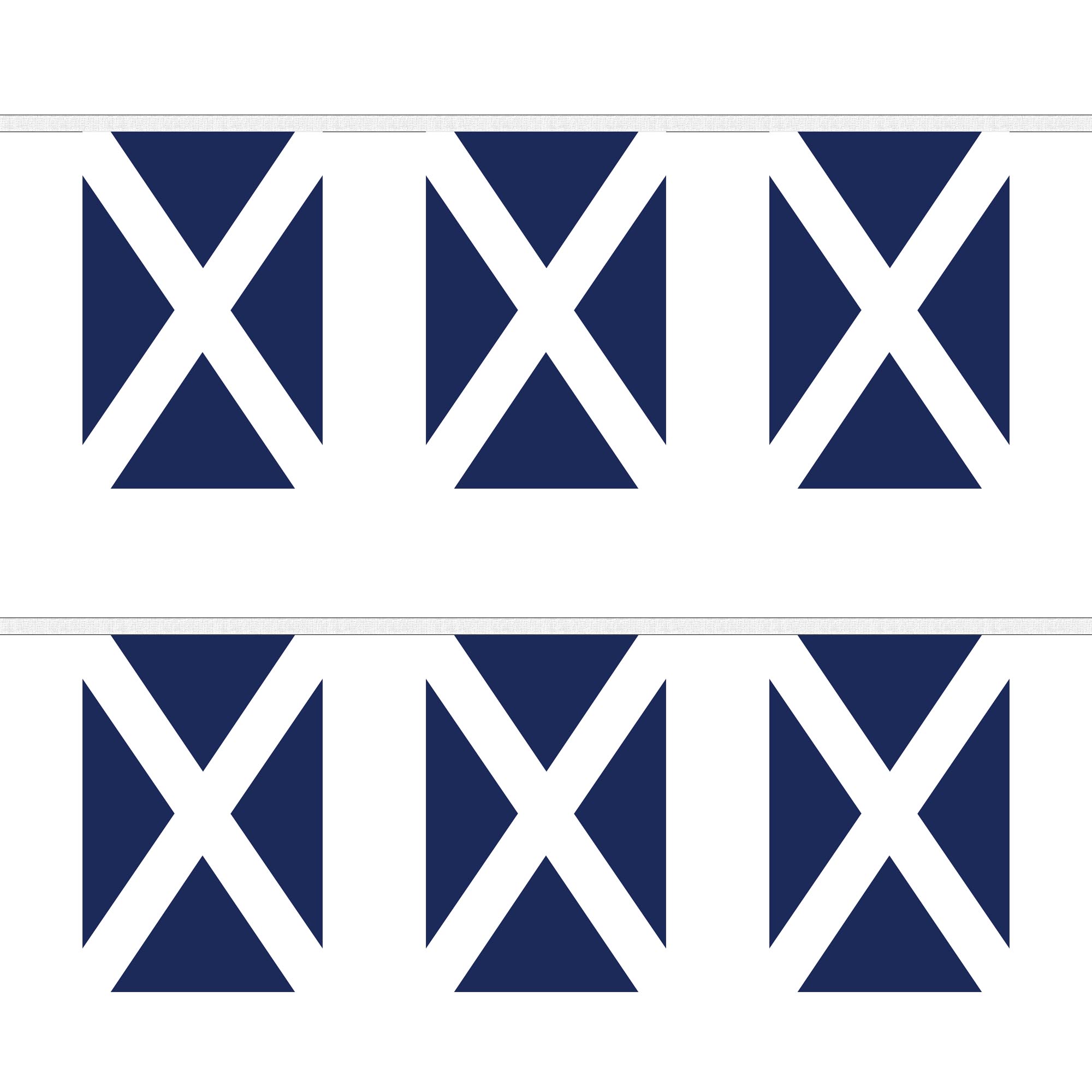 St Andrews (Navy Blue) Rectangular Bunting