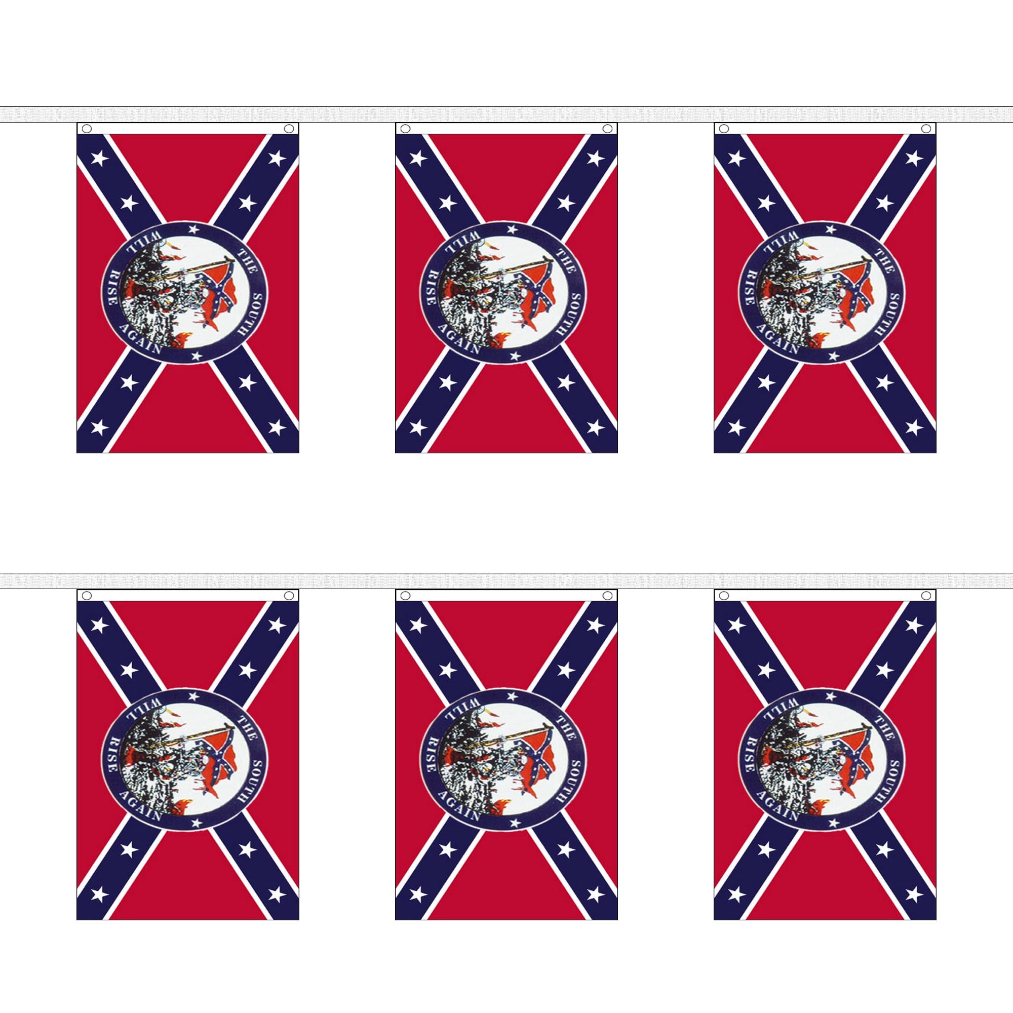 The South Will Rise Rectangular Bunting