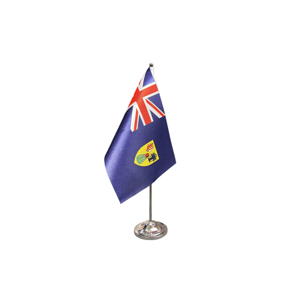 Turks And Caicos Satin table Flag