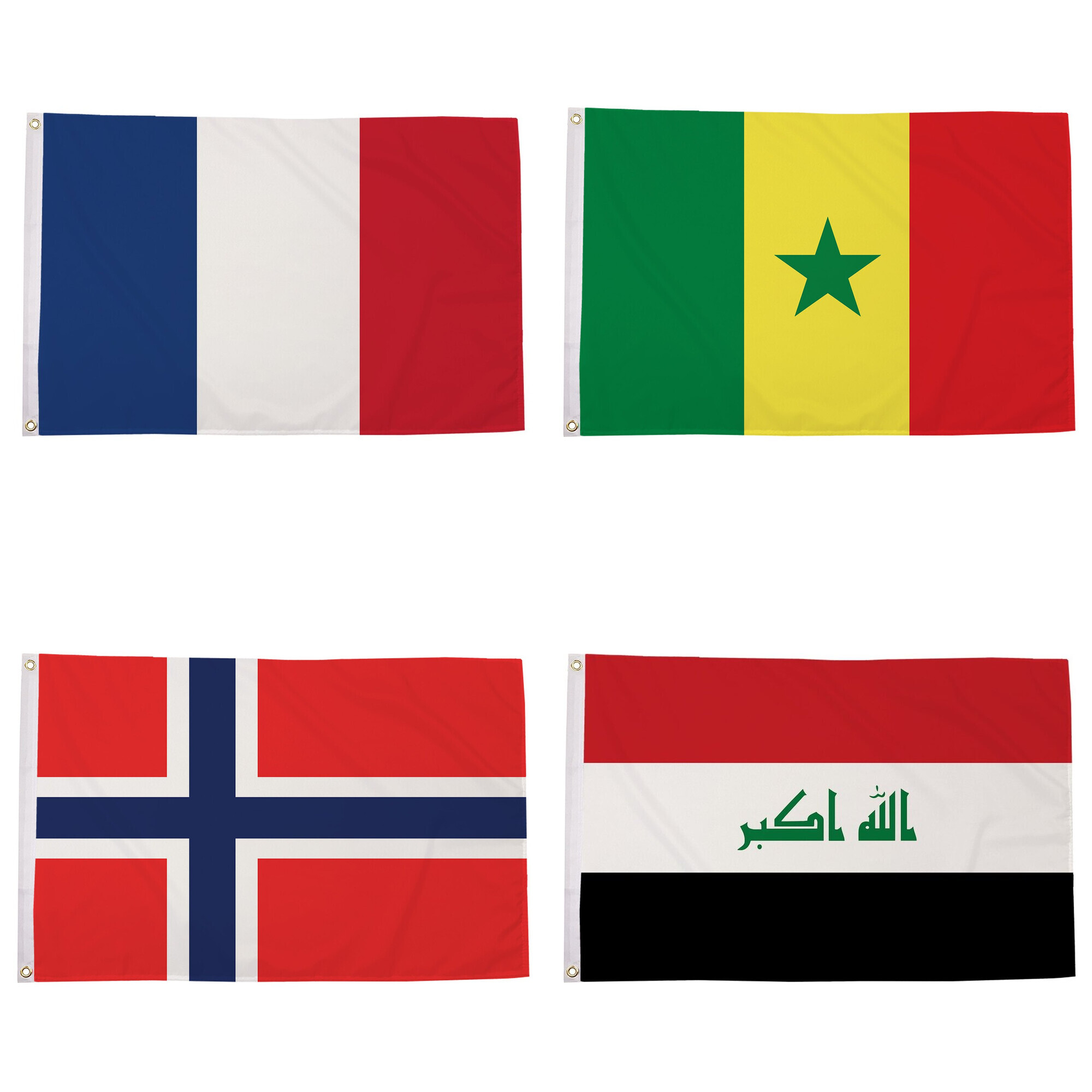World Cup 2026 Group I Flag Pack