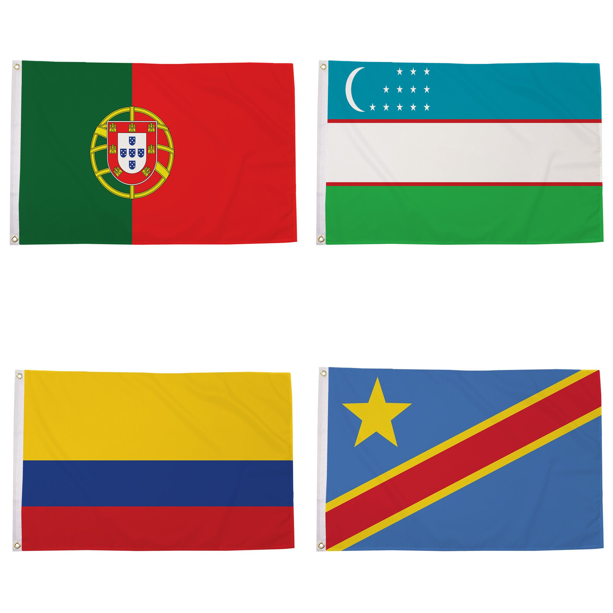 World Cup 2026 Group K Flag Pack