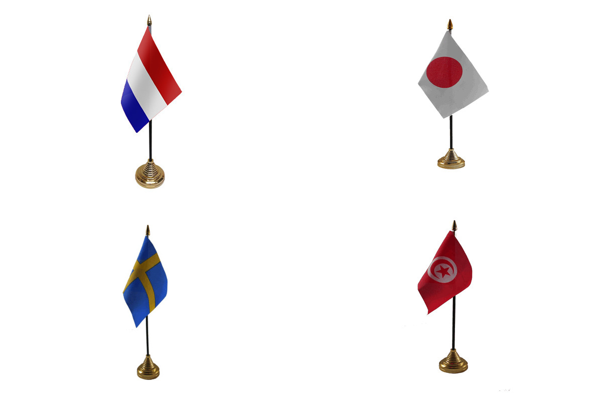 World Cup 2026 Group F Table Flags