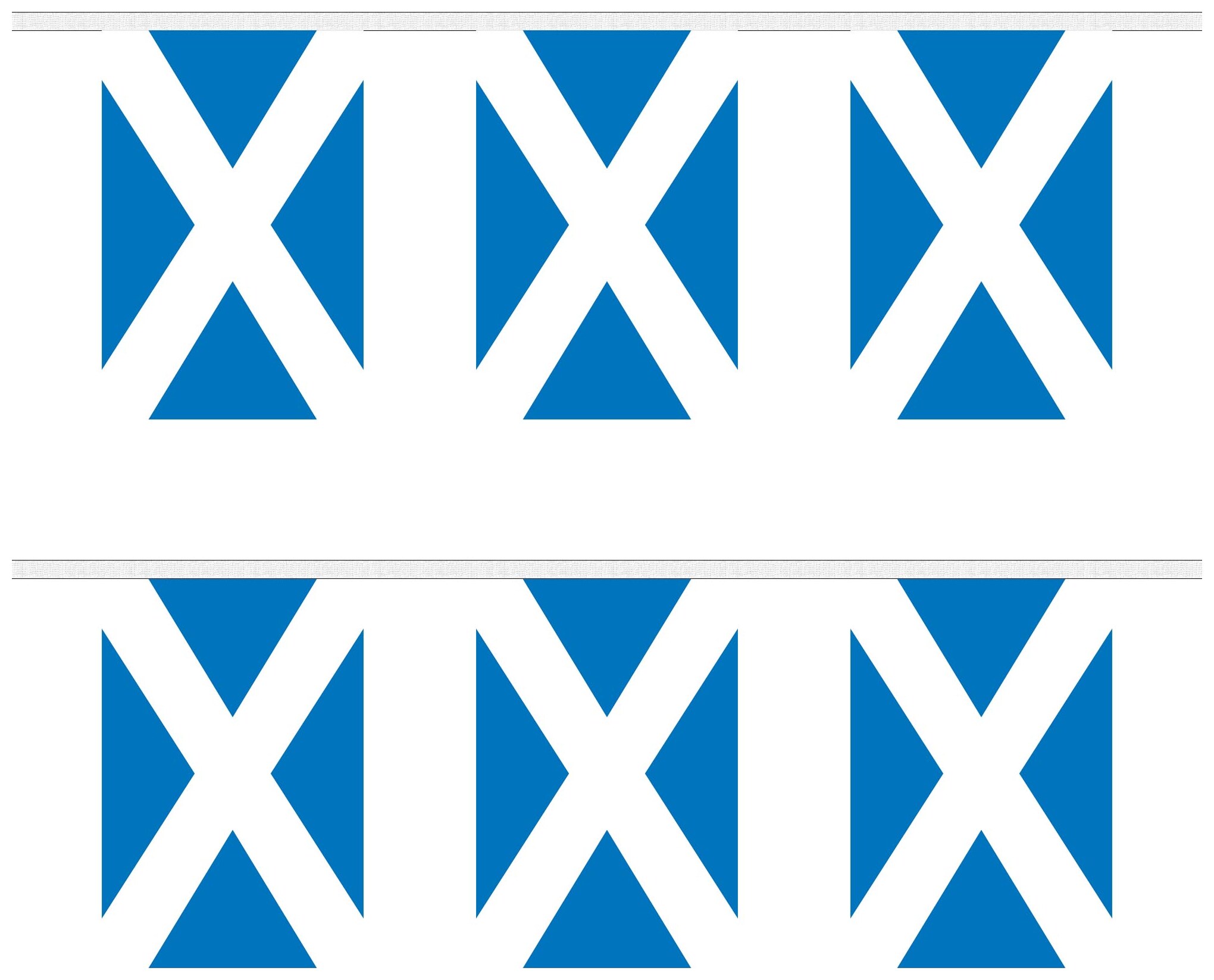 Burns Night Decorations: Flags and Bunting for a Burns Supper