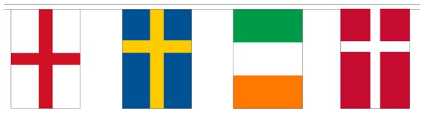 Eurovision Party Ideas: Flags for Every Country